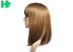 Darker Blonde Synthetic Hair Wigs Silky Straight 8inch - 36inch