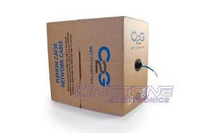 Quality UTP CAT5E Network Cable 4 Pairs 24AWG Copper Clad Aluminum with PVC Jacket wholesale