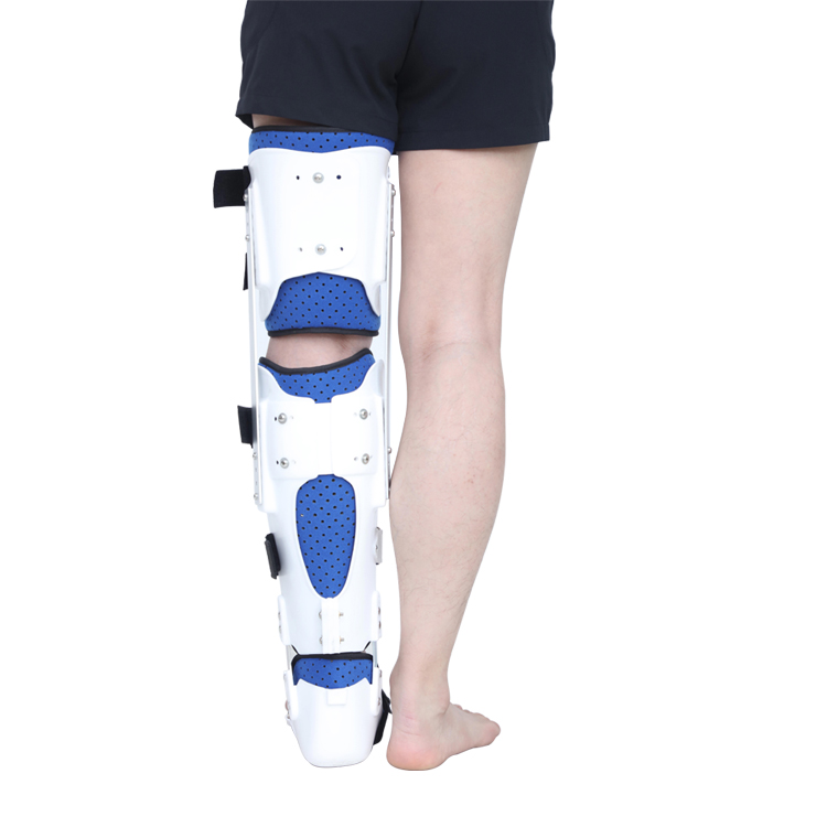 Professional full leg knee support leg fracture foot drop orthosis pain arch support ankle foot support brace