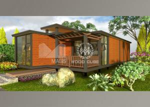 Quality Family Use Modern Prefab Homes Steel Structure Sandwich Panel Long Lifetime wholesale