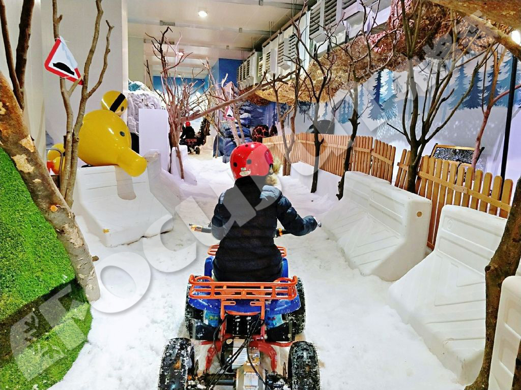 Snow Ice Machine for Dubai Snow Park 380V / 50HZ / 3P Power Supply Maquina Hacer Hielo