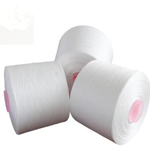 Quality 20/2, 20/3, 40/2 100% Polyester Core Spun Yarn for making sewing thread wholesale