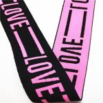 Jacquard logo custom woven elastic waistband for underwear
