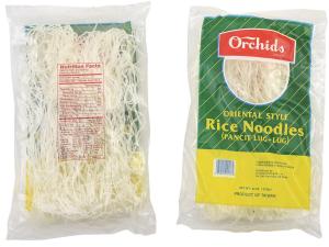 Quality Orchids Oriental Style Rice Flour Noodles , Fresh Rice Noodles Full Nutritions wholesale