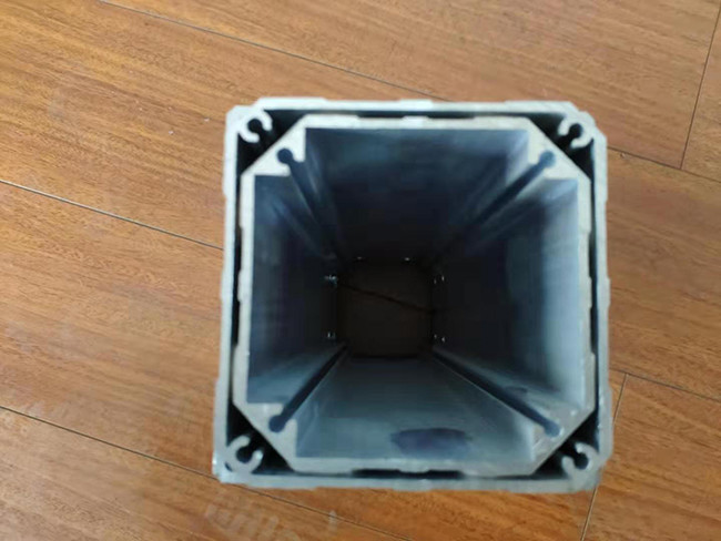 Industrial Aluminum Rectangular Tubing , Round Aluminum Extrusion Profiles For Tatami Lift