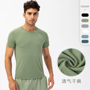 Quality Loose Round Neck T Shirt Running Quick Dry Absorbent Breathable wholesale
