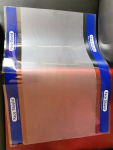 Quality Fog Proof Face Shield Material Double Sided Rigid PET Film Impact Resistant wholesale