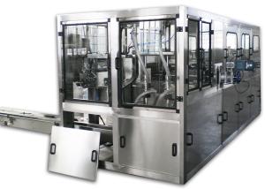 Quality SUS304 Washer Filler Capper 3 In 1 Filling Machine For Water Production Line wholesale