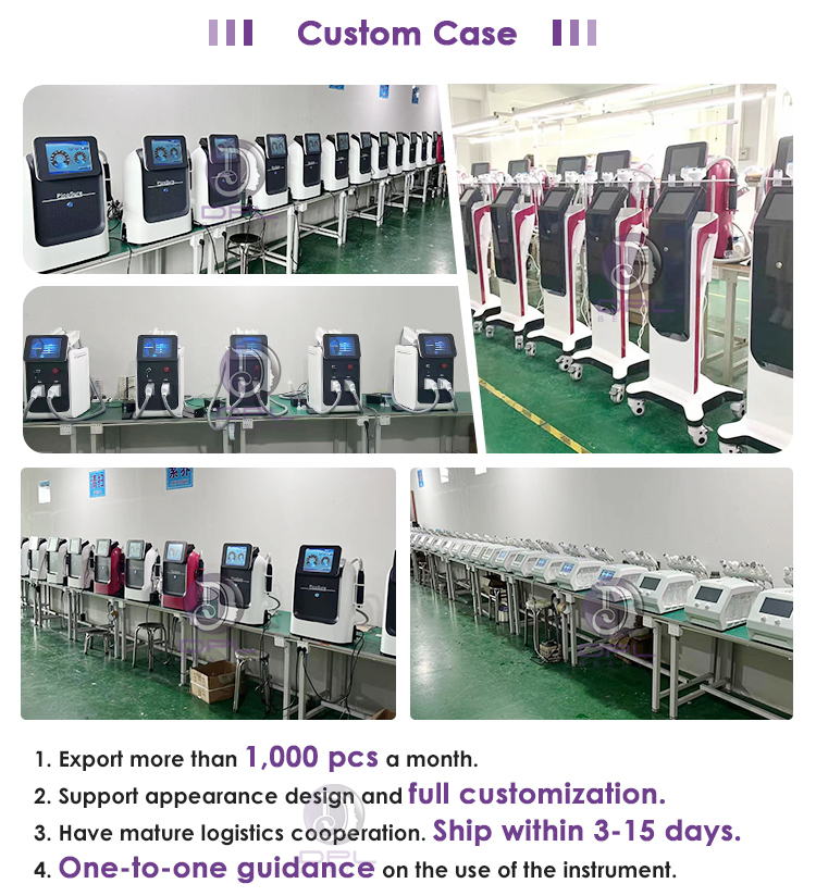 Professional Laser Hair Removal Machine 755 808 1064Nm Beauty Laser Hair Removal Instrument