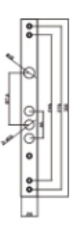 Modern Strong Mortise Body Round Bolt Stainless Steel Painting
