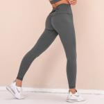 Nudity sanding quick-drying hip-lifting tights bow hip fitness yoga pants