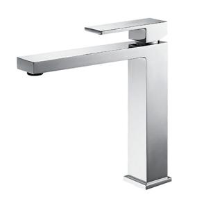Quality Single handle Wash basin Faucet tall body chrome bathroom faucet wholesale