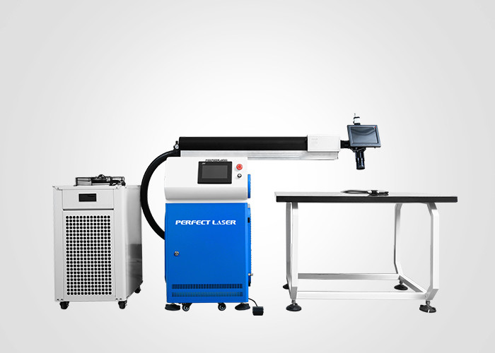 Rotate 360 Degree Laser Head Crystal Crafts Stainless Steel Channel Letter Laser Welding Machine