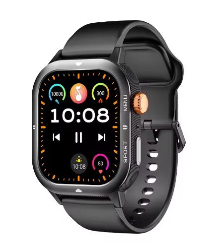 C30 1ATM Waterproof Smartwatch For Men Women , BT Call Fitness Sleep Heart Rate