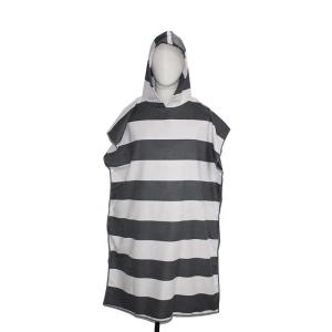 Quality Custom Logo Swimming Poncho Adults Towelling Beach Changing Robe wholesale