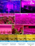 18w 28w 36w full spectrum tube vertical farm Hydroponics clone plants LED grow