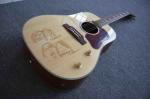 Custom Grand 70th Anniversary John Lennon Museum Model J160E Acoustic Guitar