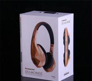 Quality 1:1 with original Monster Diamond Tears EDGE on-ear headphones GOLD Limited Edition made in china wholesale