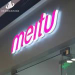 3d Metal Led Frontlit Acrylic Signage Alphabet Letter Cutting Outdoor Sign