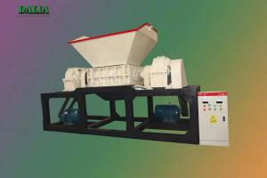 Quality High Performance Scrap Metal Shredder , Double Shaft Shredder 9 - 12r/min Spindle Speed wholesale
