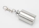 Portable Small Novelty Hip Flask 1 Ounce White Wine Bottle With Key Chain