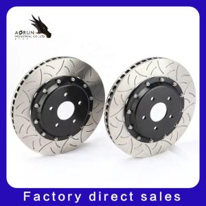 Quality Good Quality Drilled And Slotted Brake Disc Carbon Ceramic Brake Disk For Passat Front Wheel wholesale
