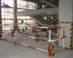 Stairsafe Construction Guardrail Systems , Metal Guardrail Fall Protection