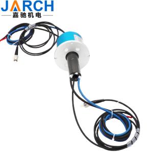 Quality 165mm 1 Channel 150RPM 10A Electric Optic Slip Ring wholesale