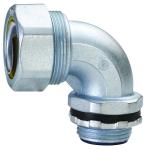 HX Flexible Conduit Accessories , Plum Type Electrical Conduit 90 Degree Elbow