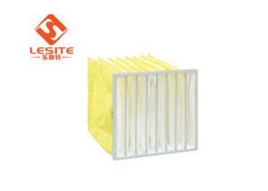 Quality Solid Sructure All Metal Frame 500mm Aluminum Bag Filter , Hepa 14 Filter wholesale