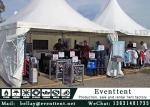 White Outdoor Party Tent For Advertising , Heavy Duty Waterproof Gazebo SGS