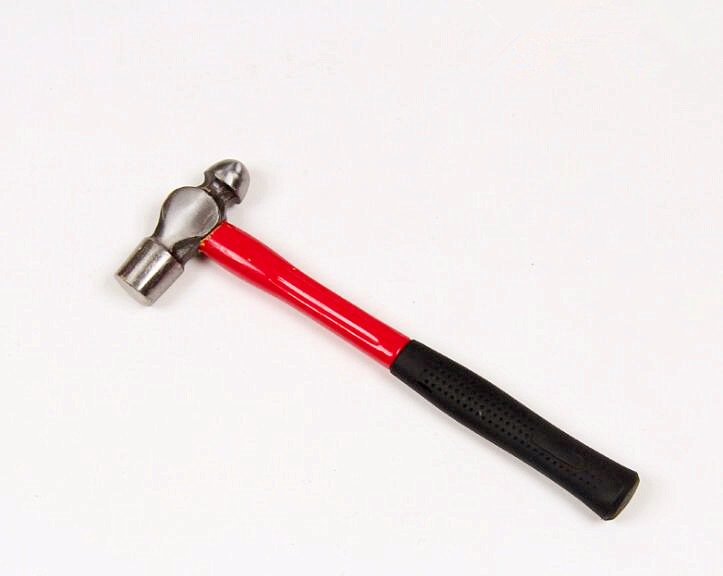 Carbon Steel Materials Ball Peen Hammer with plastic handle (XL-0048)