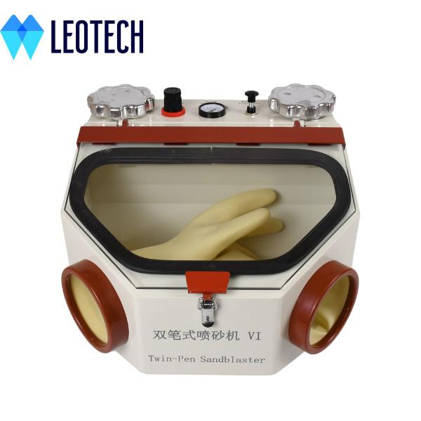 Dual Pen Dental Sandblasting Machine Precise Surface Cleaning Restorative