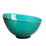 ODM Handmade Fruit Salad Bowl Lead Free Bevel Glass