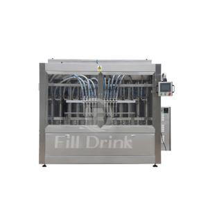 Quality Variable Frequency Piston Filling Machine Speed Regulation Shower Gel Filling Machine wholesale