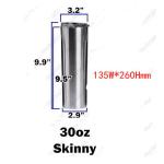White 30oz Heat Shrink Wrap For Glass Bottle