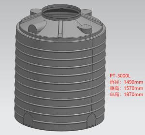 Quality Three Thousand Liters Roto Moulding Water Tank Aging Resistance wholesale