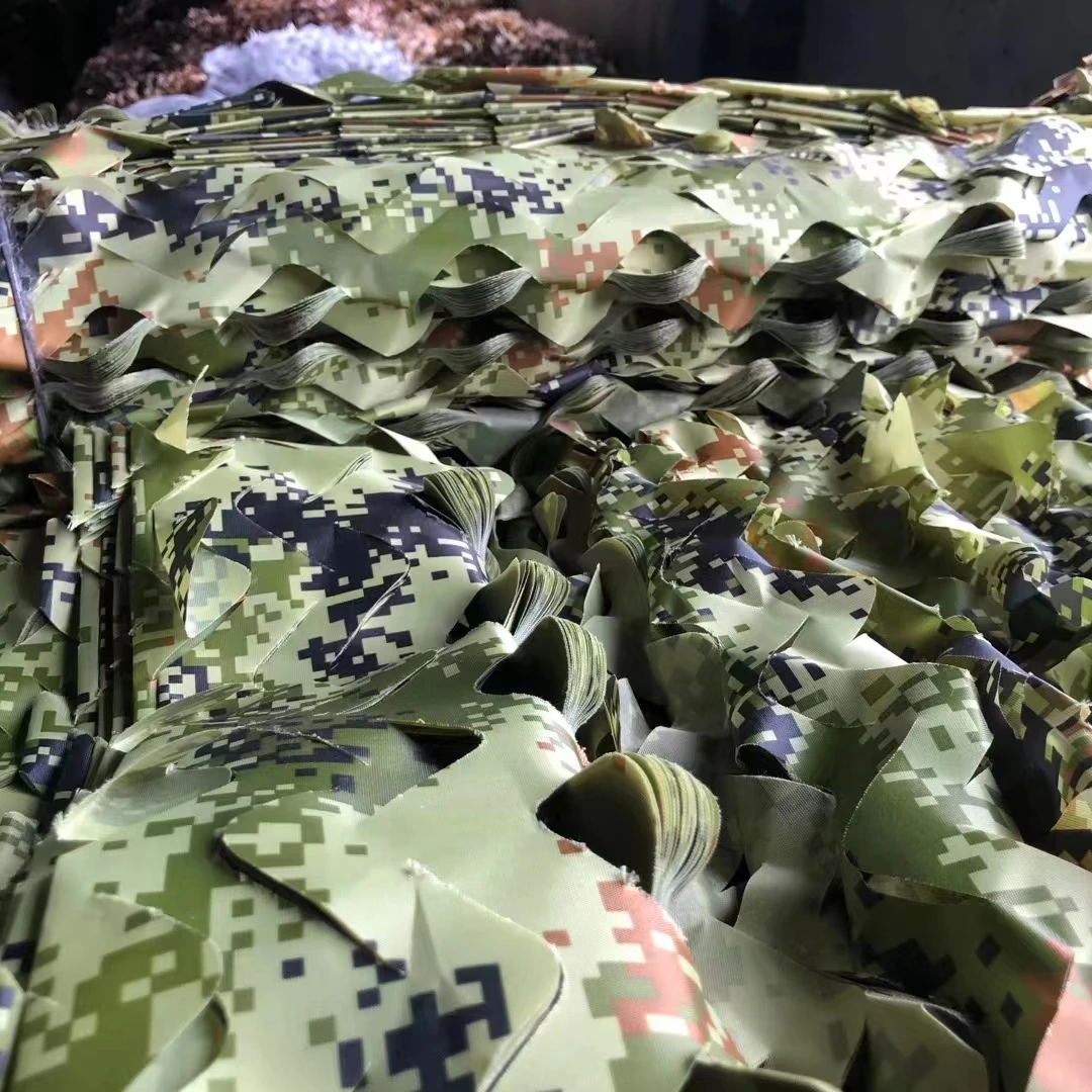 Custom Made Hunting Netting Mesh Hidden Camouflage Woodland Training NetsAnti Infrared Camouflage Net Military