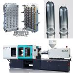 PLC PET Preform Injection Molding Machine 50 - 100mm Nozzle Stroke 2 - 4 Ton