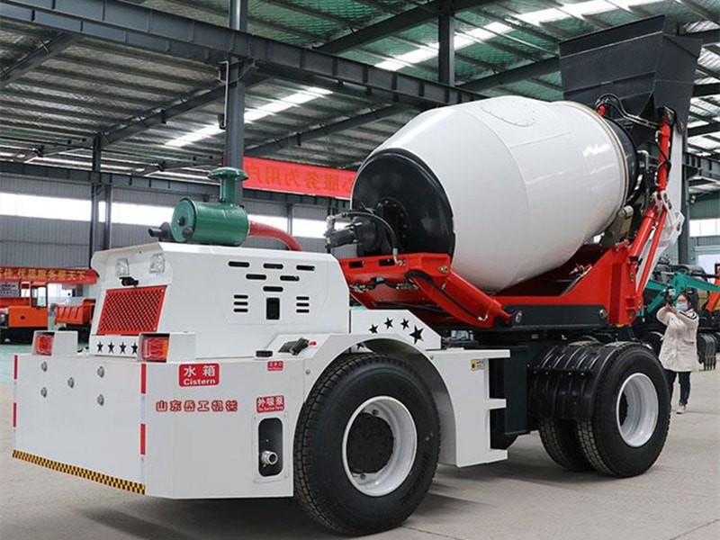 High Efficiency Loader And Mixer All In One Machine 3.5 Cubic Automatic feeding Concrete Mixer