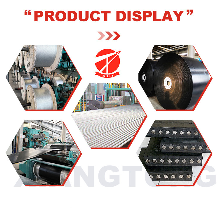 ST5000 Steel Cord Conveyor Belt Heavy Duty Moulding Cutting