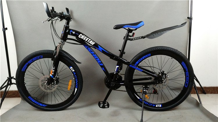 26 inch Shimano 21 speeds hi-ten steel special shape mountain bicicle MTB