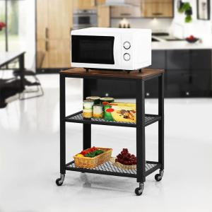Quality Kitchen Trolley Cart for Sale, Industrial Trolley Cart for Kitchen, Rolling Cart, Bar Trolley, LRC78X wholesale