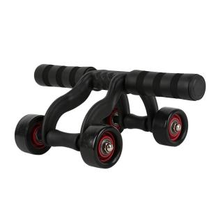 Quality Gym Fitness Ab Wheel Roller Abdominal Muscle Trainer Rebound 32.5x13.7x22.5Cm wholesale