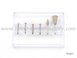 Quality Abrasive Material Dental Polishing Discs , Dental Silicone Stone Polishers kit wholesale
