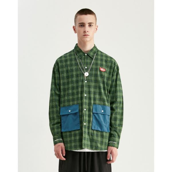 Cheap Quilted Flannel Check Men Shirts for sale