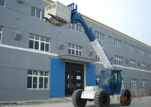 Quality 4 wheel Stering Diesel 5 Ton Telescopic Boom Forklift With 10M Max Lifting Height wholesale