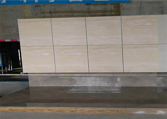 Super Light Natural Stone Tiles , Italian Ivory White Travertine Marble Wall Tile