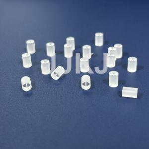 Quality Fine Grinding Optic Sapphire Shaped Pieces Sapphire Glass With Hole wholesale