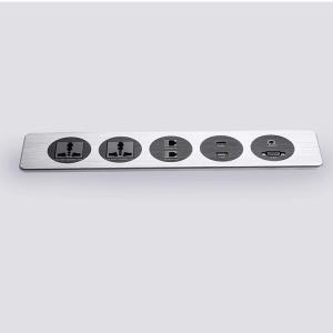Quality Office Furniture Power Desktop Electrical Sockets With Usb 220V wholesale